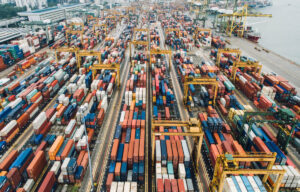 Logistik shipping yard