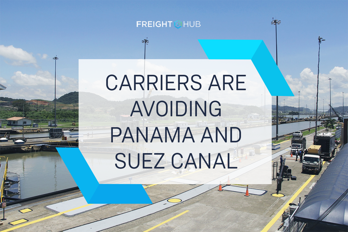 Freight Forwarders avoid Panama & Suez Canal - Blog - FreightHub