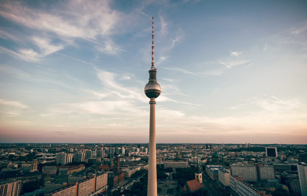 Berlin tv tower funding